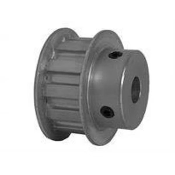 12L050-6FA5, Timing Pulley, Aluminum, Clear Anodized, B B Manufacturing, Mfr#: 12L050-6FA5